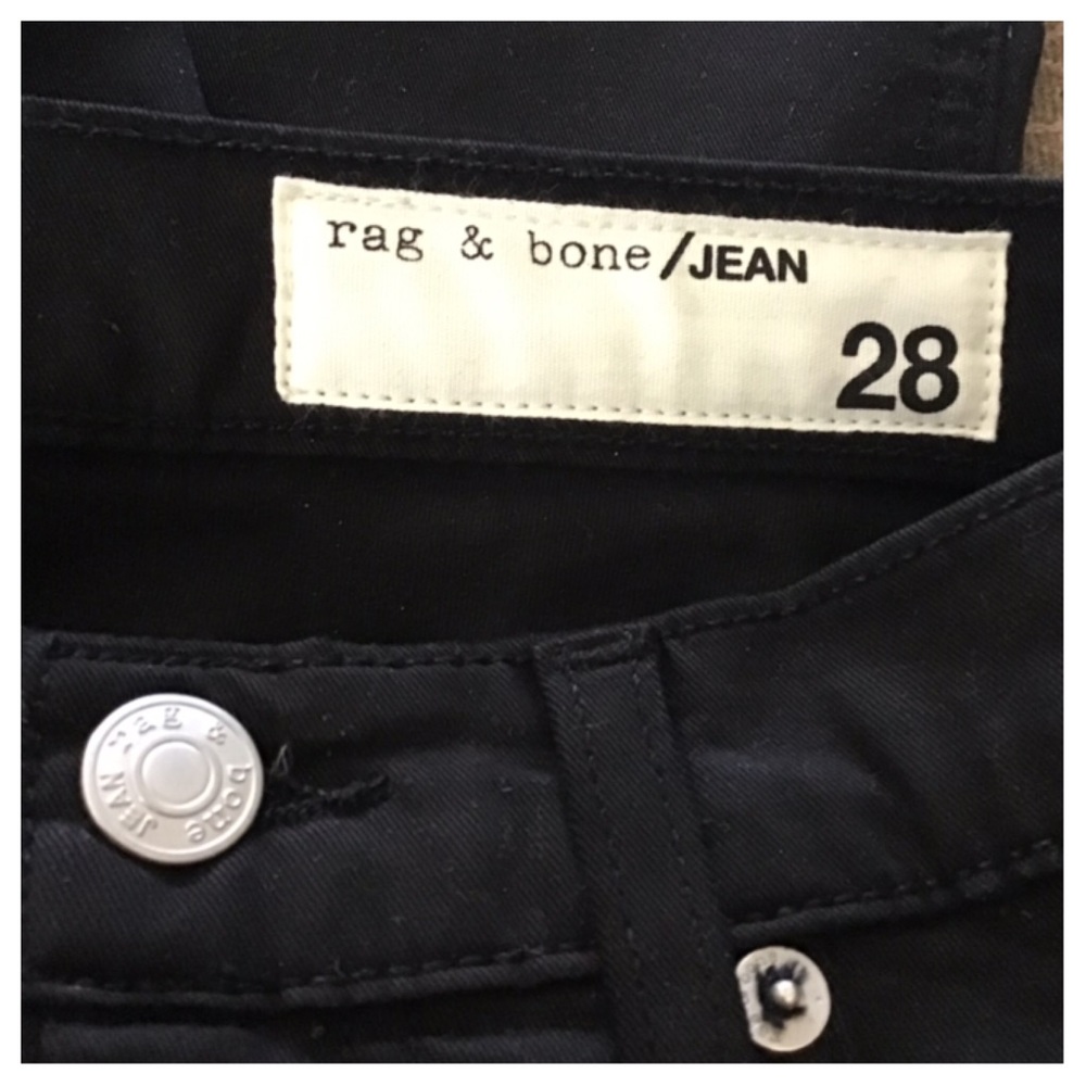 Rag & Bone Black Legging Skinny Jeans.  NWT. - Picture 6 of 7